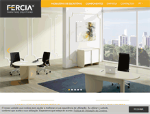 Tablet Screenshot of fercia.com